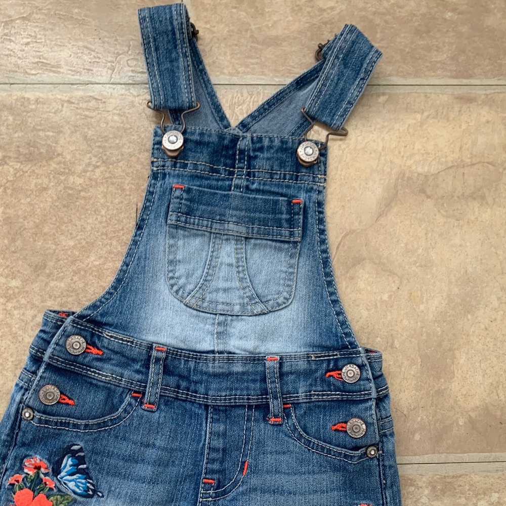 Pair of girls overalls